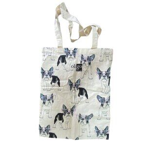 Quirky Boston Terrier Print Tote Bag By Oligo Professionals Medium Cute Dogs